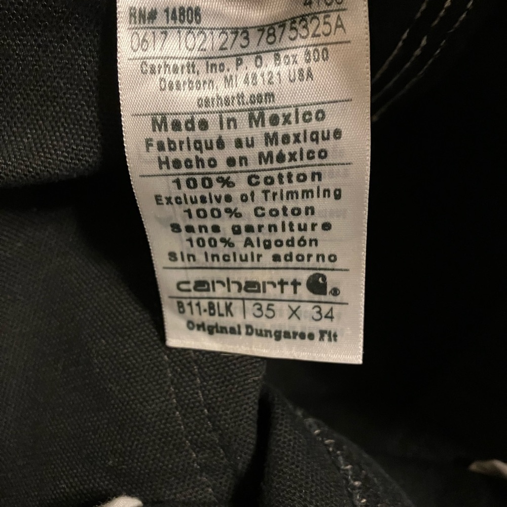 Carhartt Original Dungaree Fit - Picture 5 of 10